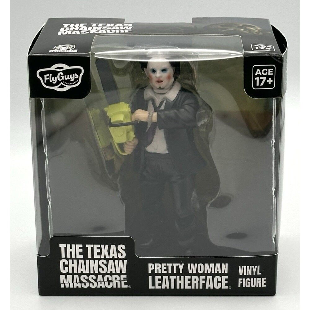 NIB FlyGuys Texas Chainsaw Massacre Pretty Woman Leatherface 4.5" Vinyl Figure